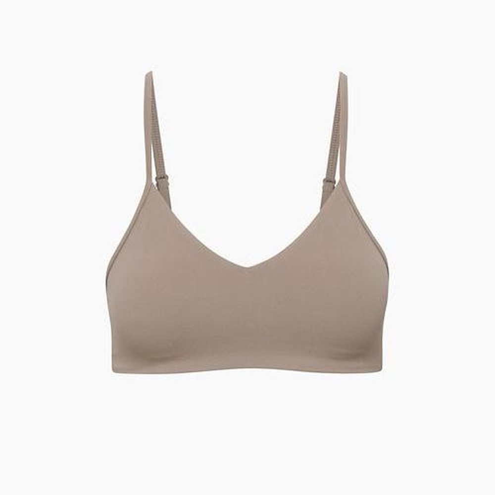 Taupe Aritzia TNA bra top